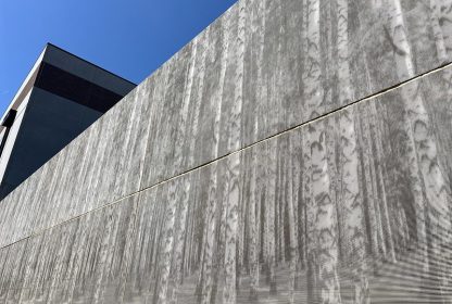 QTS Data Center - Photoengraved formliner - Versa-Brix - Endicott thin brick