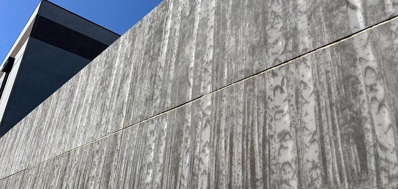 QTS Data Center - Photoengraved formliner - Versa-Brix - Endicott thin brick